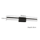Sorella Living Palmital Steel LED Vanity Light