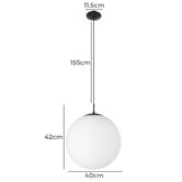 Sorella Living Rondo Steel Pendant Light