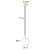 Sorella Living Rondo Steel Pendant Light