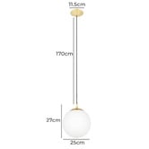 Sorella Living Rondo Steel Pendant Light