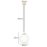 Sorella Living Rondo Steel Pendant Light