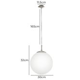Sorella Living Rondo Steel Pendant Light