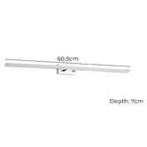 Sorella Living Tabiano Steel LED Vanity Light