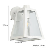 Sorella Living Mirandola 60W Outdoor Wall Light