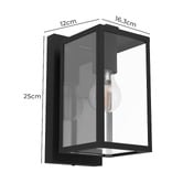 Sorella Living Budrone 40W Outdoor Wall Light