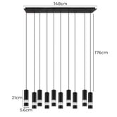 Sorella Living Bernabeta 10 Light Pendant
