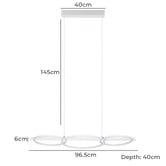 Sorella Living Lanacera 3 Light LED Pendant