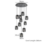 Sorella Living Romazzina 10 Light Pendant