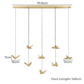 Sorella Living Paratebueno 8 Light LED Pendant
