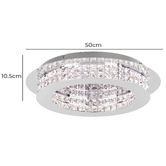 Sorella Living Principe 50cm LED Ceiling Light