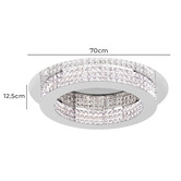 Sorella Living Principe 70cm LED Ceiling Light