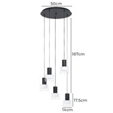 Sorella Living Molineros 5 light Pendant