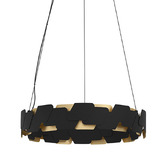 Sorella Living Black Altagracia LED Pendant Light