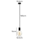 Sorella Living Pozueta 1 Light Pendant