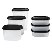 Tupperware 6 Piece Modular Food Storage Container Set