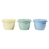 Tupperware 3 Piece Heritage 600ml Round Food Storage Container Set