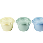 Tupperware 3 Piece Heritage 600ml Round Food Storage Container Set