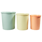 Tupperware 3 Piece Heritage Round Food Storage Container Set