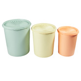 Tupperware 3 Piece Heritage Round Food Storage Container Set