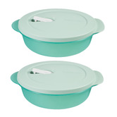 Tupperware Microwavable 825ml Round Food Storage Containers