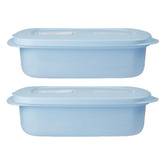 Tupperware Microwavable 1L Rectangle Food Storage Containers