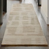 Alisa &amp; Lysandra Dune Hand-Tufted Wool Runner