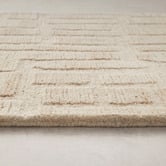 Alisa &amp; Lysandra Dune Hand-Tufted Wool Runner