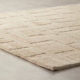 Alisa &amp; Lysandra Dune Hand-Tufted Wool Runner