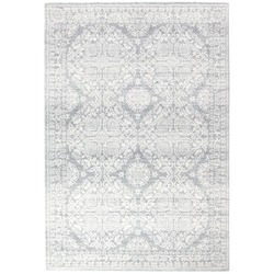 Network Rugs Oxus Silver & Grey Power Loomed Modern Rug 