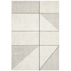 Network Rugs Ivory & Charcoal Super Soft Metro Contemporary Rug ...