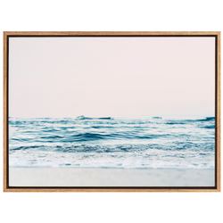 A La Mode Studio Gazing Over The Ocean Edge Canvas Wall Art | Temple ...