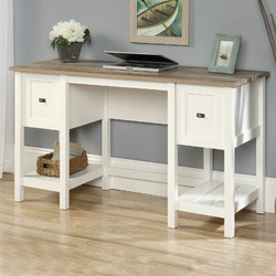 South West Living White & Natural Cottage Road Office Desk | Temple ...