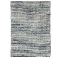 Lifestyle Floors Teal Skandi Reversible Wool-Blend Rug | Temple & Webster