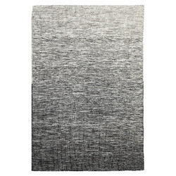 ElementalRugCollective Charcoal Warsaw Hand Made Wool Rug | Temple ...