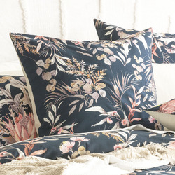 300 TC Waratah Cotton Reversible Midnight European Pillowcase by Renee Taylor main image 0