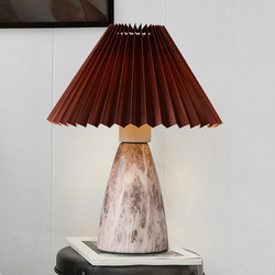 Luminea Gus Brown Table Lamp | Temple & Webster
