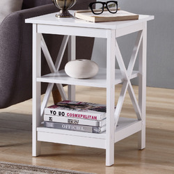 West Valley Interiors Long Island 2 Shelf Side Table | Temple & Webster