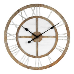 High St. 60cm Scandinavian Style Geometric Wall Clock | Temple & Webster