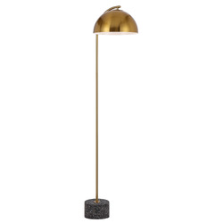 Bright Sea Lighting Rosielle Terrazzo & Iron Floor Lamp | Temple & Webster