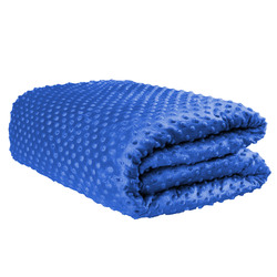 Oakleigh Home Koomoori Minky Dot Weighted Blanket Cover | Temple & Webster