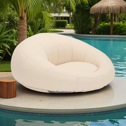 Simple Inflatable Outdoor Seating Ariel Inflatable Outdoor Lounge Chair | Temple & Webster