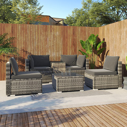 Ever Dreaming Living 4 Seater Amelia Outdoor Lounge Set | Temple & Webster