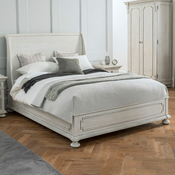 sleigh cot grey
