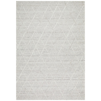 Network Rugs Mullins Jacquard Wool & Viscose Modern Rug | Temple & Webster