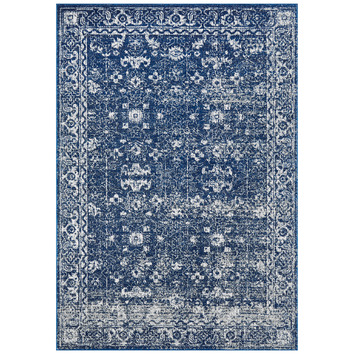 Network Rugs Navy Art Moderne Matisse Rug | Temple & Webster