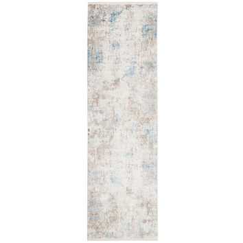 Sky Bamboo Silk & Acrylic Runner | Temple & Webster