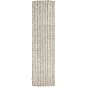 Network Rugs Natural & Cream Hand-Loomed Wool-Blend Runner | Temple ...