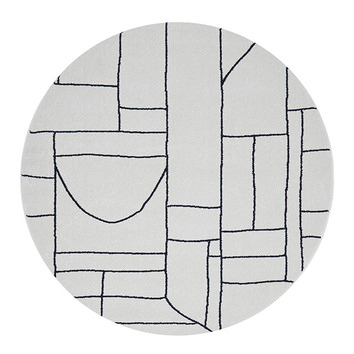 Network Rugs Asher Contemporary Round Rug | Temple & Webster
