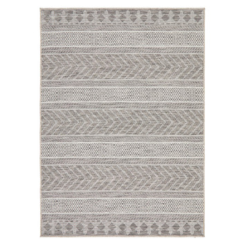 Network Rugs Grey Terrace Flat-Woven Indoor/Outdoor Rug | Temple & Webster