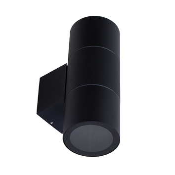 Peter Round Up/Down Outdoor Wall Light | Temple & Webster